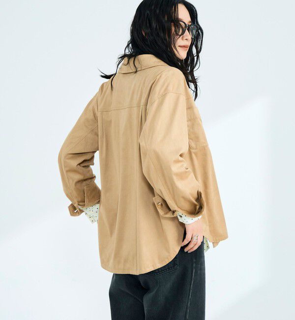 fredy emue「フェイクスエードシャツ」|シャツ・ブラウス|