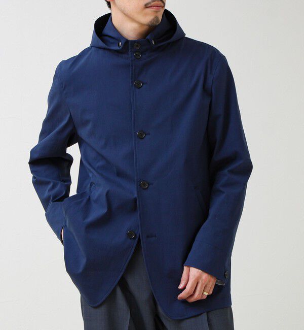 GLOSTER「【GLOSTER名品アウター】スタンドフードブルゾン」|ブルゾン・スタジャン|