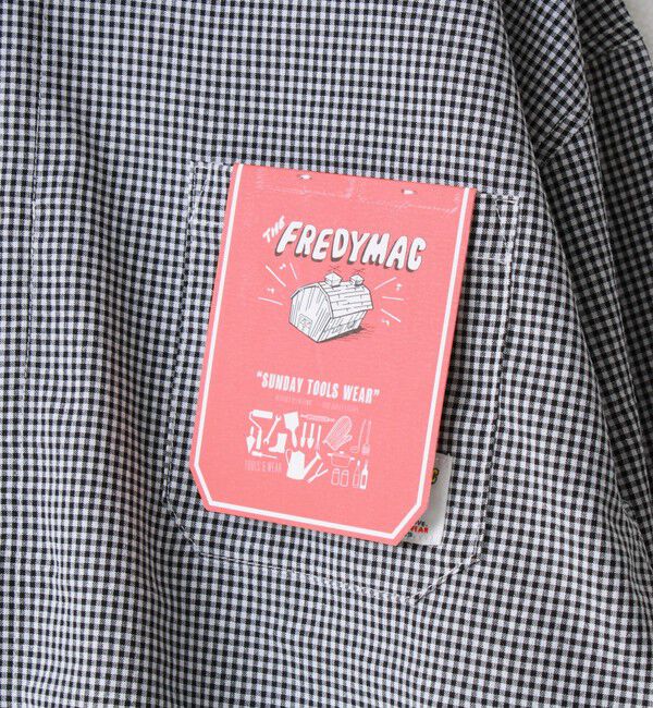FREDY MAC「【FREDYMAC/フレディマック】シアサッカーチェックシャツ」|シャツ・ブラウス|