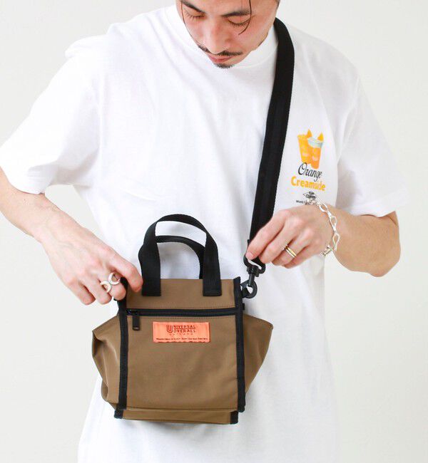 GLOSTER「【UNIVERSAL OVERALL】2WAY mini shoulder」|ショルダー・メッセンジャー|