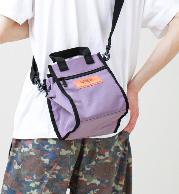 GLOSTER「【UNIVERSAL OVERALL】2WAY mini shoulder」|ショルダー・メッセンジャー|ラベンダー