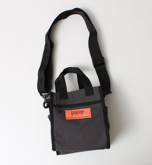 GLOSTER「【UNIVERSAL OVERALL】2WAY mini shoulder」|ショルダー・メッセンジャー|チャコールグレー