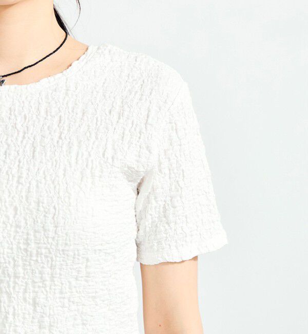 fredy emue「ぽこぽこ2WAYスリットプルオーバー」|Tシャツ・カットソー|