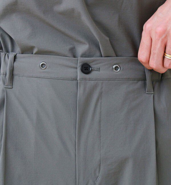 GLOSTER「【接触冷感/セットアップ着用可能】SoftCool イージーパンツ」|チノ|