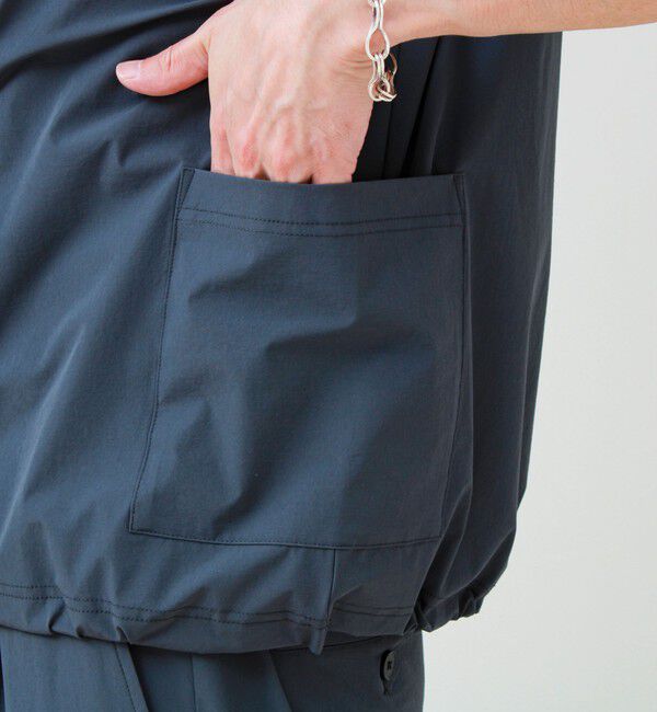 GLOSTER「【接触冷感/セットアップ着用可能】SoftCool サイドポケットTシャツ」|Tシャツ・カットソー|