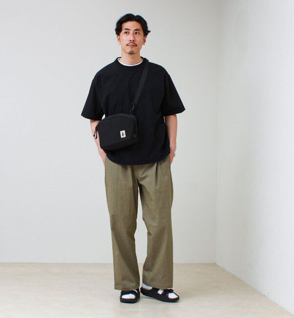 GLOSTER「【接触冷感/セットアップ着用可能】SoftCool サイドポケットTシャツ」|Tシャツ・カットソー|