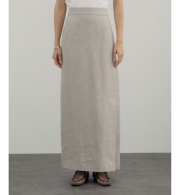 SALON adam et rope'「リネンドンゴロススカート/セットアップ対応」|スカート|