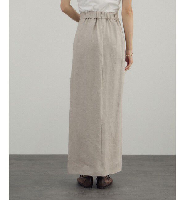 SALON adam et rope'「リネンドンゴロススカート/セットアップ対応」|スカート|