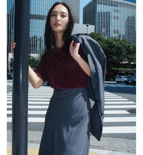 ROPE「シアーエアリー マーメイドスカート/セットアップ対応」|スカート|