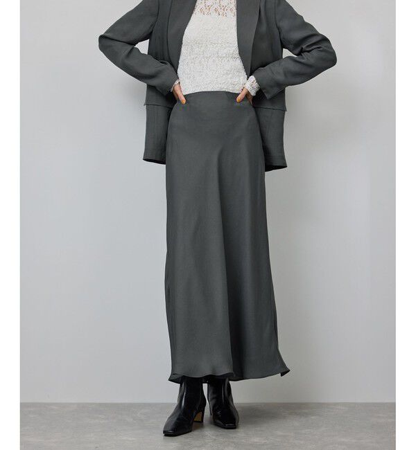 ROPE「シアーエアリー マーメイドスカート/セットアップ対応」|スカート|