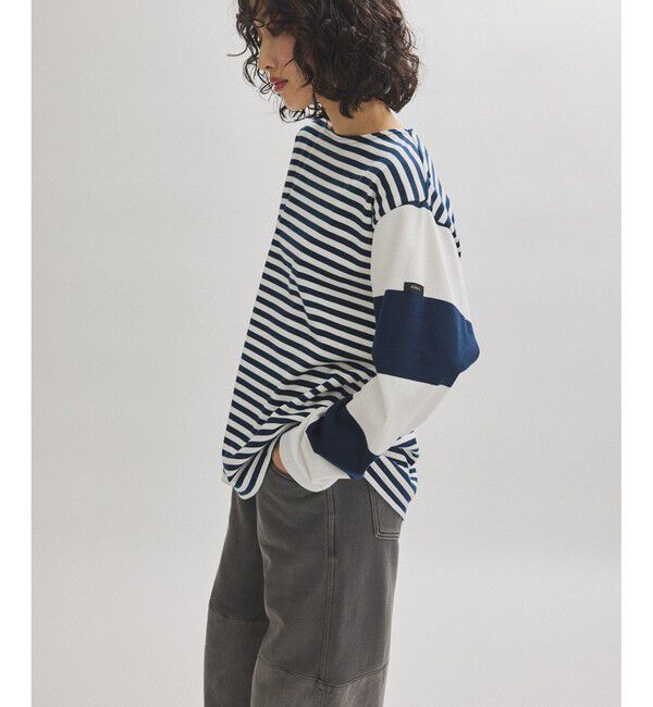 ADAM ET ROPE'「【G.F.G.S. for ADAM ET ROPE'】別注ボートネックボーダー」|Tシャツ・カットソー|