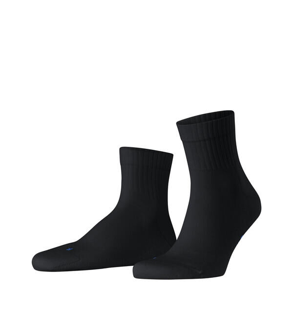 FALKE 「FALKE | 16624 RUN RIB SHORT SOCKS MEN」|ソックス|BLACK