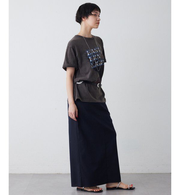  「Iラインスリットスカート」|スカート|