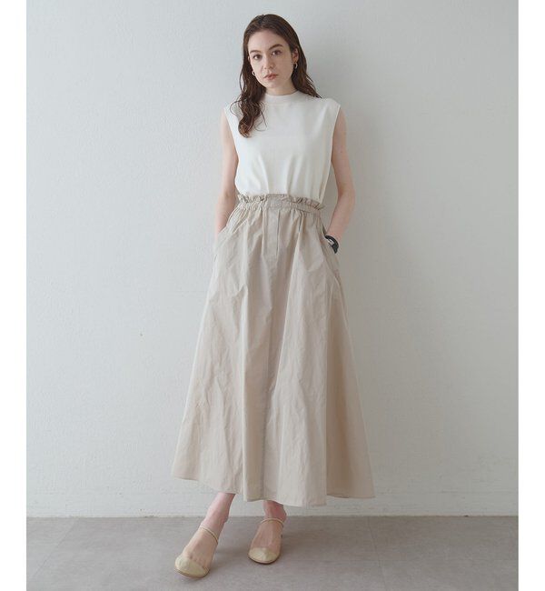 Drawing Numbers「【Drawing Numbers】タフタギャザースカート」|スカート|