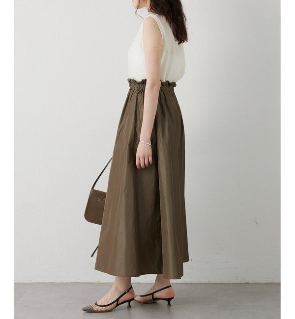 Drawing Numbers「【Drawing Numbers】タフタギャザースカート」|スカート|