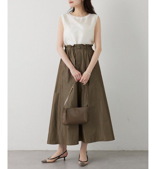 Drawing Numbers「【Drawing Numbers】タフタギャザースカート」|スカート|