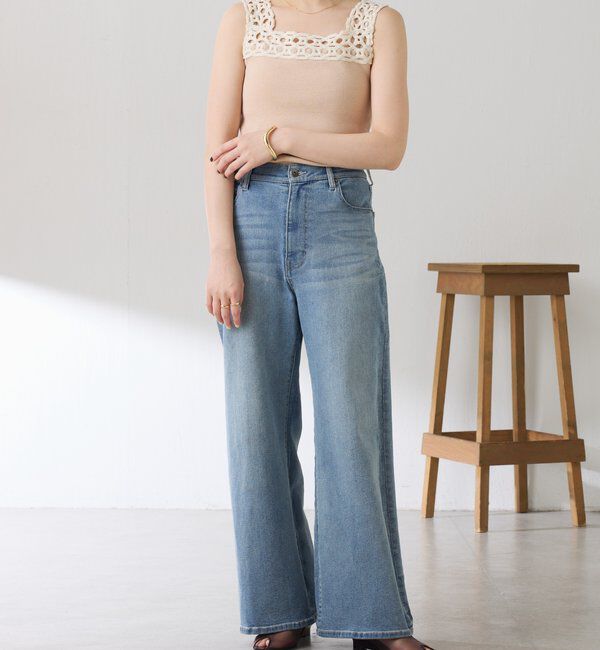  「レーストリムニットキャミ」|ニット・セーター|