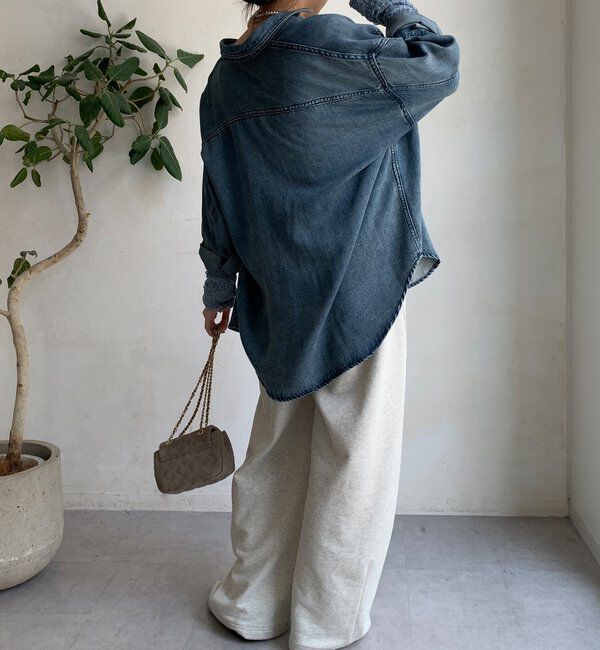  「リヨセルデニムポケットシャツ」|シャツ・ブラウス|