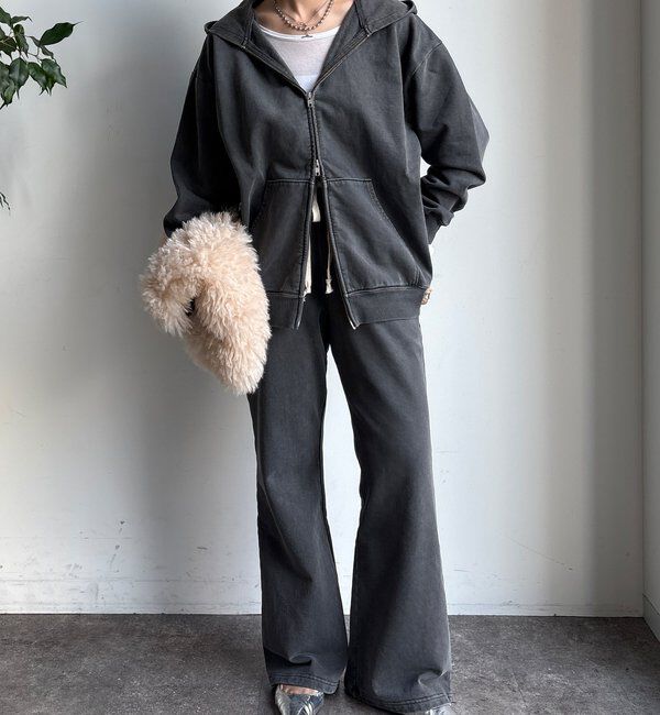  「【セットアップ対応】ピグメントフレアパンツ」|チノ|