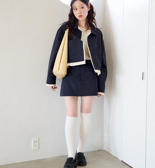  「【WEB先行/SETUP対応】レイヤードショートシャツジャケット」|その他|