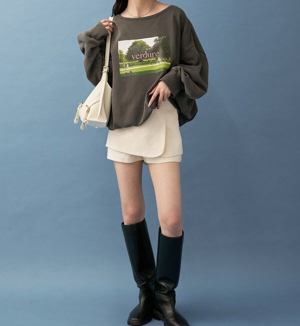  「ラップレイヤードミニスカパン	」|チノ|