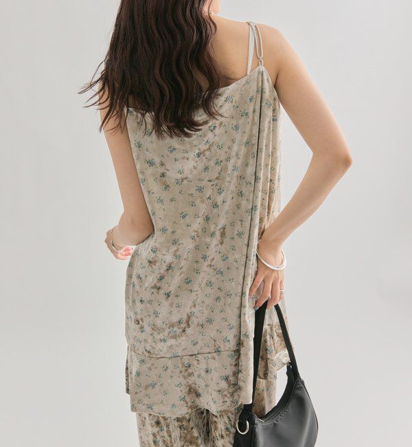  「フラワーベロア セットアップ」|チノ|