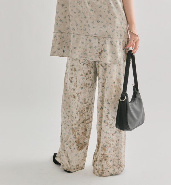  「フラワーベロア セットアップ」|チノ|