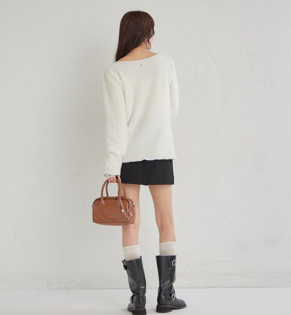  「シャギーリブカーディガン」|Tシャツ・カットソー|