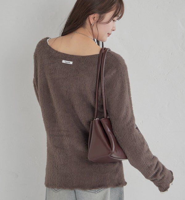  「シャギーリブカーディガン」|Tシャツ・カットソー|