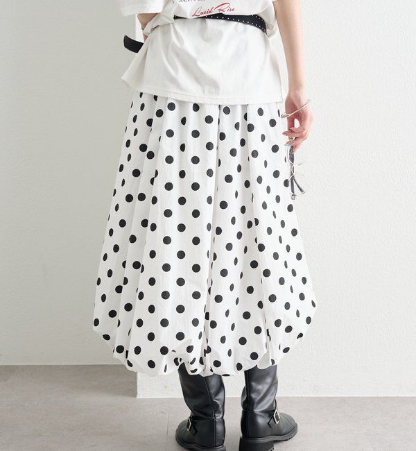  「ドットバルーンスカート」|スカート|