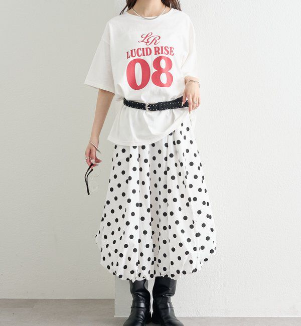  「ドットバルーンスカート」|スカート|