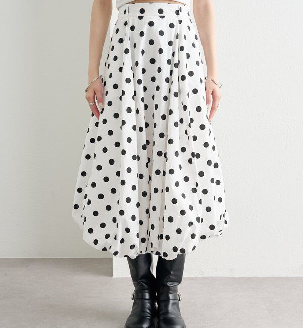  「ドットバルーンスカート」|スカート|