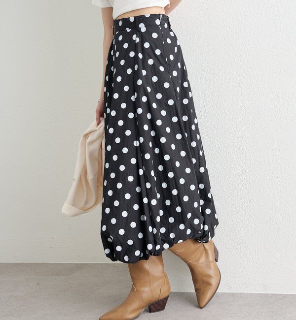  「ドットバルーンスカート」|スカート|