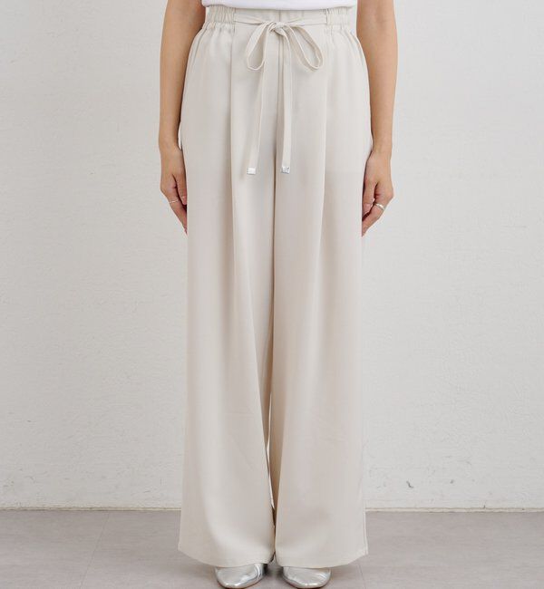  「ウエストデザインパンツ」|チノ|