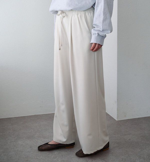  「ウエストデザインパンツ」|チノ|