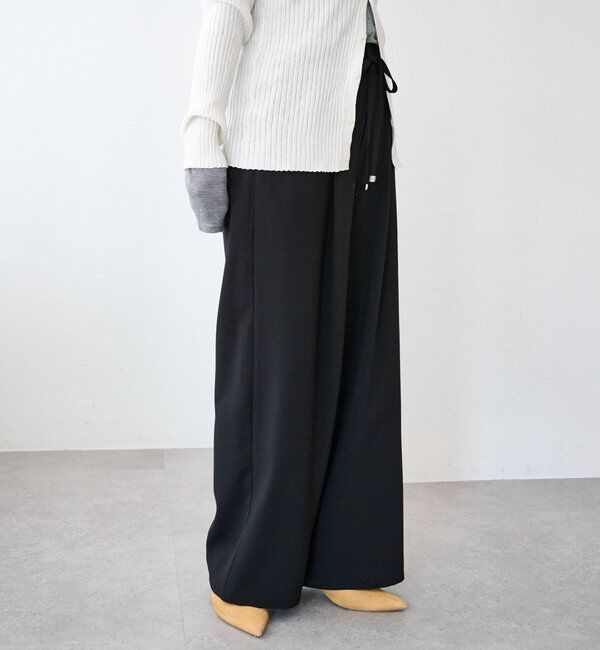  「ウエストデザインパンツ」|チノ|