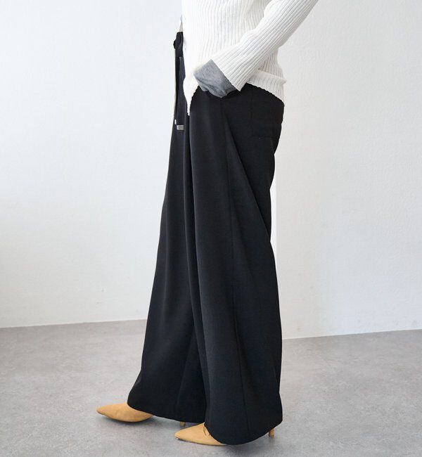  「ウエストデザインパンツ」|チノ|