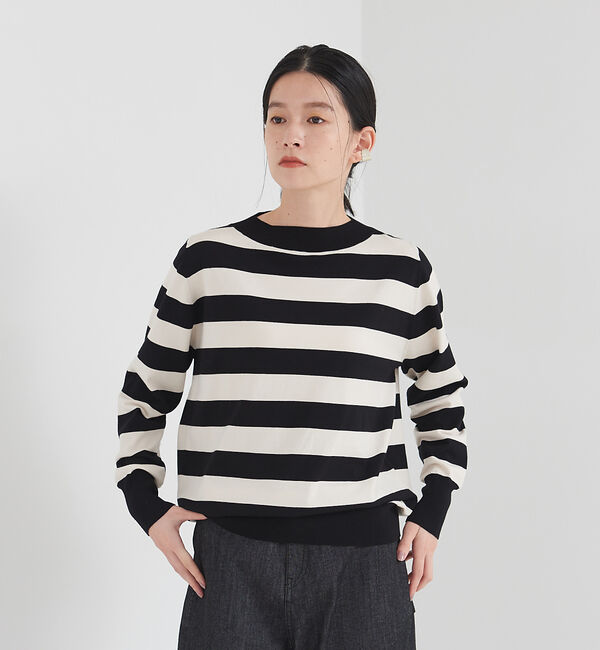 collex「ストレッチニットプルオーバー」|ニット・セーター|