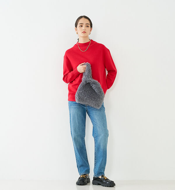 collex「【WEB限定】【EARTH MADE】CURLY FUR MARCHEBAG フ」|ハンドバッグ|