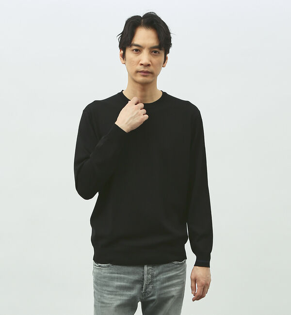 ABAHOUSE「【ハイバックネック】ダンボールニット スウェット / ロンT」|スウェット・ジャージ|