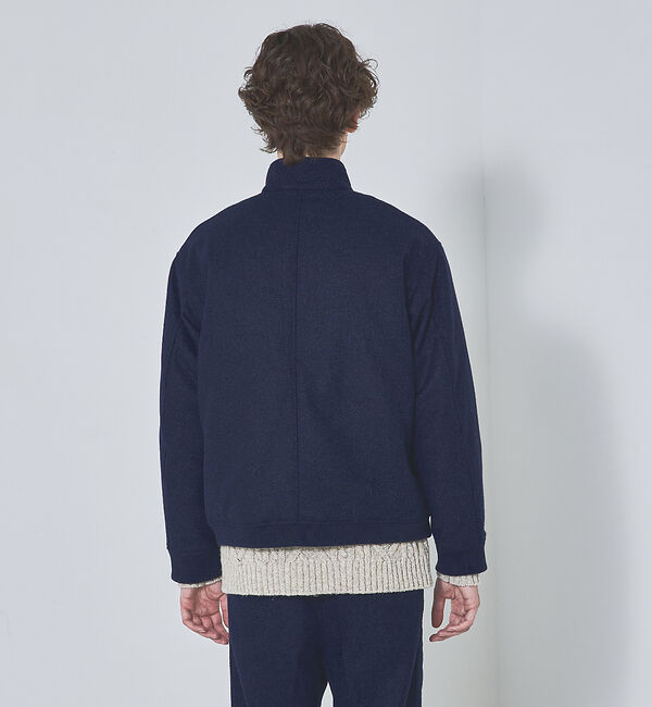 ABAHOUSE「【セットアップ対応】ウーリッシュ 中綿 スタンド ブルゾン」|ブルゾン・スタジャン|