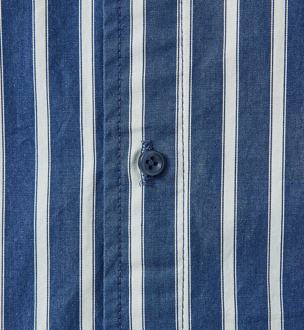 ABAHOUSE「【バイアスヨーク】オーバー ストライプシャツ」|シャツ・ブラウス|