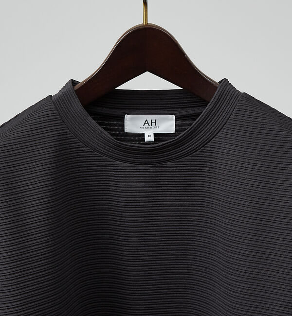 ABAHOUSE「【AH ABAHOUSE】リップルボーダー 長袖Tシャツ」|Tシャツ・カットソー|