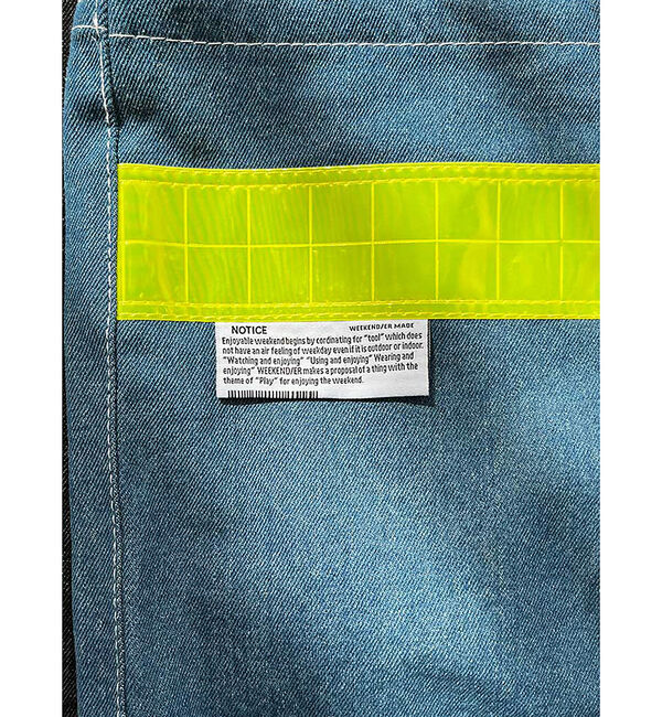 ABAHOUSE「【WEEKENDER/ウィークエンダー】 SAFETY DENIM TOTE/デ」|トートバッグ|