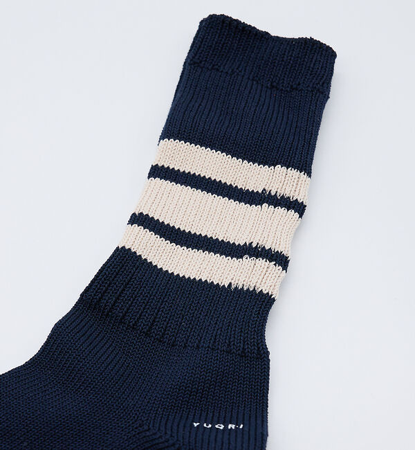 ABAHOUSE「【YUQRI/ユクリ】Walky/ラインソックス/靴下/消臭機能【WEB限定】」|ソックス|