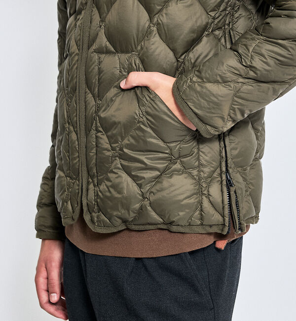 ABAHOUSE「TAIONライナー スタンドカラー　シェルジャケット / ショートブルゾン」|ブルゾン・スタジャン|