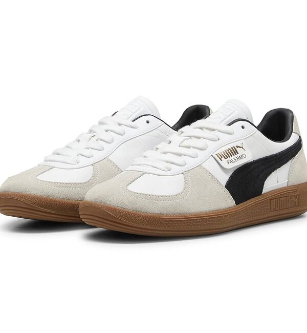 ABAHOUSE「【PUMA/プーマ】 PALERMO LTH/パレルモ レザー スニーカー/ユニ」|スニーカー|ホワイト