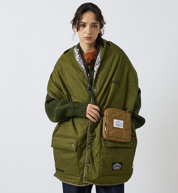 ABAHOUSE「【POLER / ポーラー】PUFFER SHOULDER POUCH / パッ」|モバイルケース|