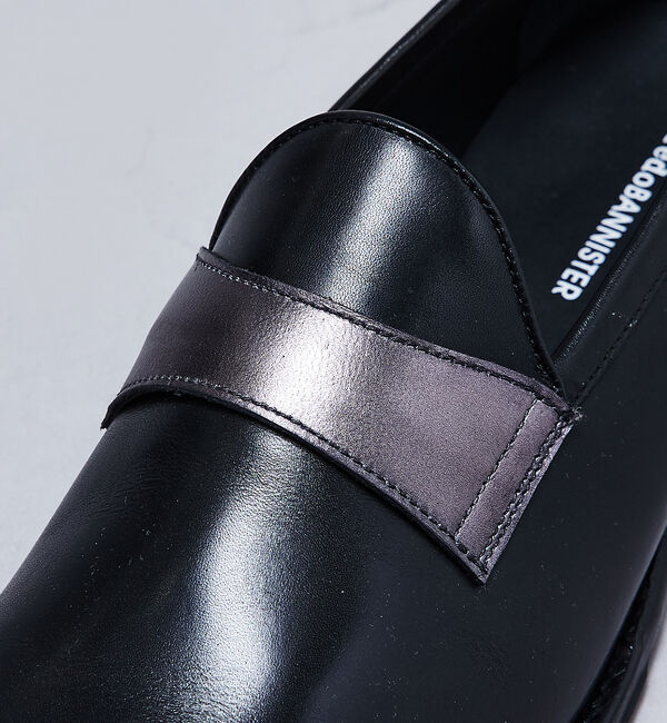 alfredoBANNISTER「【グッドイヤーウェルト製法】エレガント サドル オペラ シューズ/ローファー」|ローファー|