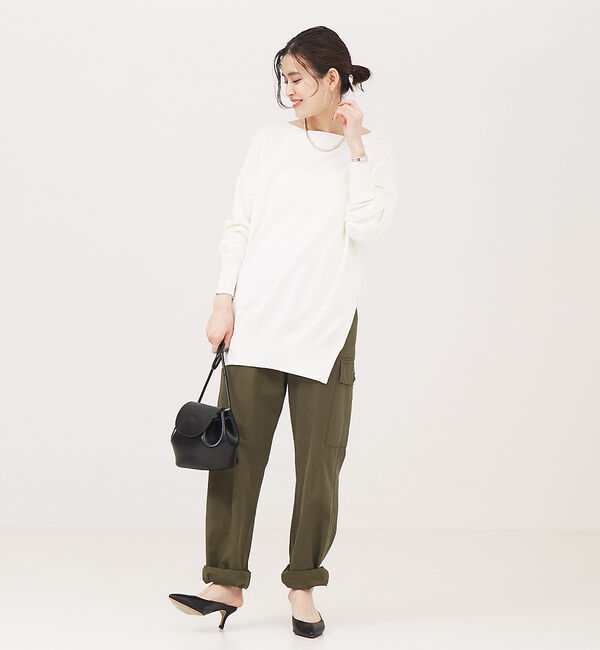 Rouge vif「サイドスリットニットPO」|ニット・セーター|